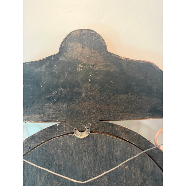 Vintage Split Bamboo Pagoda Wall Mirror – Southeast Asian, 1970s For Sale - Image 14 of 15