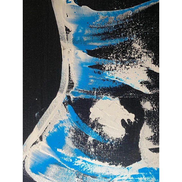 Stefano, Surf, Oil on Canvas, 2023 For Sale - Image 7 of 8