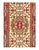 Indo Serapi design rug. Handmade Hand-knotted in fine lambswool. Lamb's Wool on a Cotton Foundation Vegetable Dyed Hand-...