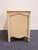 Kindel Furniture Rochelle Collection Cream Pained Country French Provincial 26" Cabinet Nightstand W. Grilled Doors 311-41-41 For Sale - Image 13 of 16