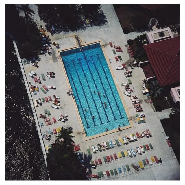 Slim Aarons, Boca Raton, Estate Stamped Photographic Print, 1978 / 2020s For Sale
