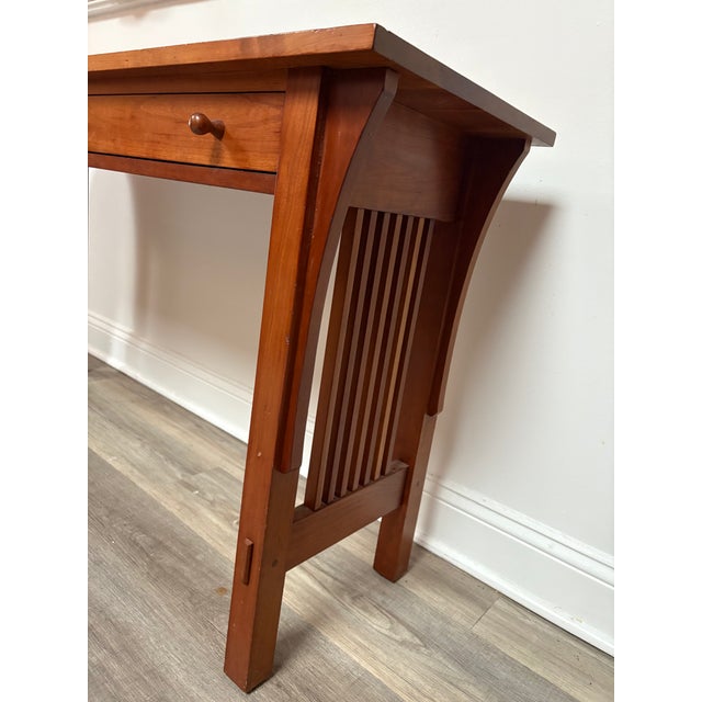 Stickley cherry sideboard with two drawers. Excellent condition.