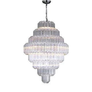 Collection Iceberg Chandelier in Metal and Glass by Jago For Sale