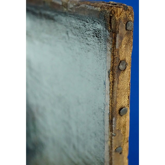 Jean-Baptiste Perronneau, Portrait of a Lady, France, 1800s, Oil on Canvas For Sale - Image 17 of 18