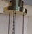 Vintage Hanging Lamp with Brass Frame from Kaiser, 1970s For Sale - Image 10 of 12