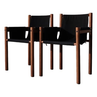 Ibisco Safari Chairs, 1980s, Set of 2 For Sale