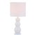 Update any interior with this elegant contemporary table lamp. it's rejuvenating white finish and chic shade defines it's...