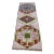 Anatolia Turkish Colorful Distressed Handmade Runner For Sale