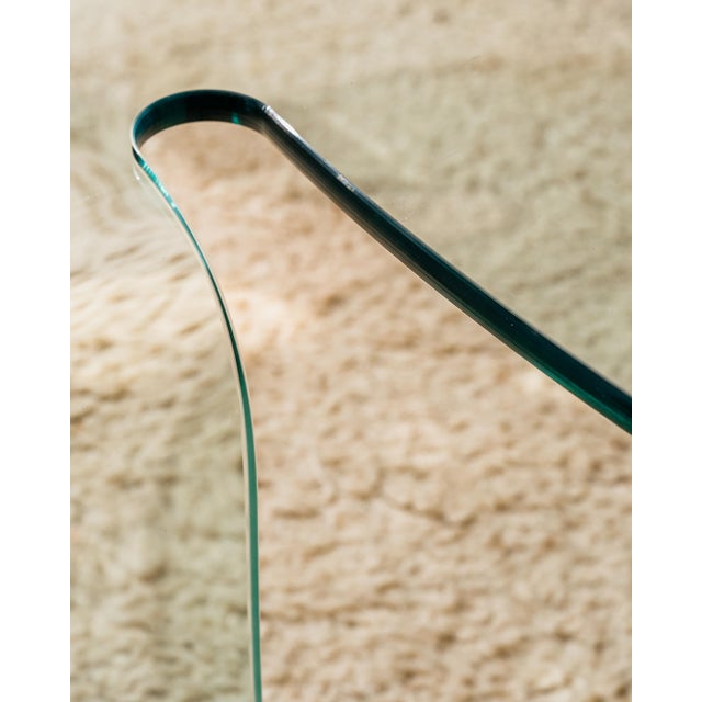 Postmodern Glass Coffee Table by Hans Von Klier for Fiam, 1990s For Sale - Image 3 of 8