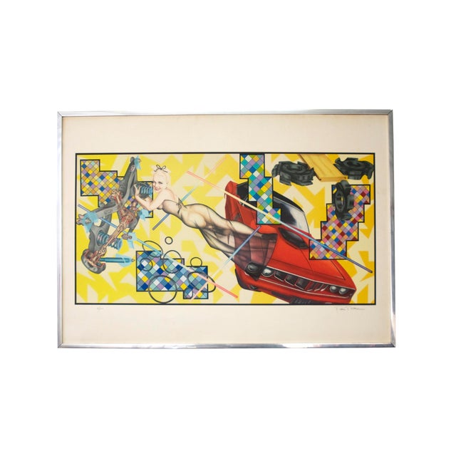 Multiple Poster by Peter Phillips for Jabik & Colophon, 1972 For Sale - Image 9 of 13