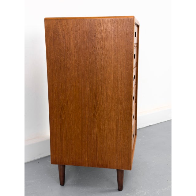 Danish Teak Chest of Drawers from Fanø, 1970s For Sale - Image 10 of 14