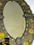 Pair of Mid-Century Italian Venetian Black Glass and Gilt Floral Mirrors, 1960s For Sale - Image 13 of 18