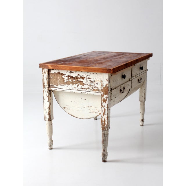 Antique Baker's Table For Sale - Image 12 of 18