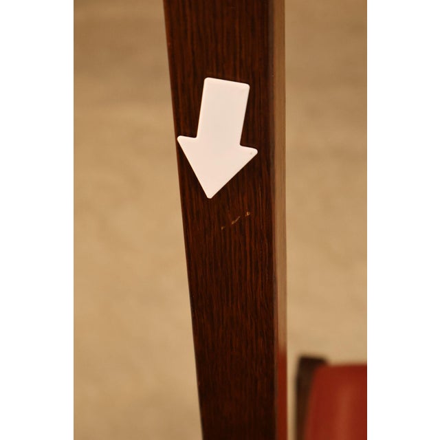 Brown Stickley Mission Collection Set Of Four Oak High Back Spindle Dining Chairs For Sale - Image 8 of 18