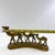 Vintage Brass Camel Caravan Figurine | Mid Century Modern Desert Sculpture | 3 Camel Statue | Hollywood Regency Boho Shelf Decor For Sale In Los Angeles - Image 6 of 7