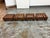 Vintage Carved Wood Slatted Platform Stands, Set of Four For Sale - Image 4 of 12