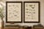 Set of two entomological lithographs from die geradflügler, germany, 1908 : an elegant pair of original color lithographs...