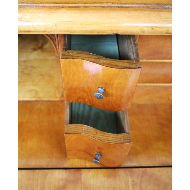 Scandinavian Biedermeier Chest of Drawers with Secretaire For Sale - Image 7 of 18