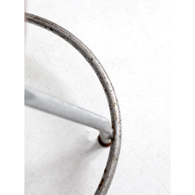 Mid Century Swivel Seat Stool For Sale - Image 9 of 12