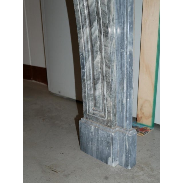 Frame Fireplace in Gray Marble from Befos For Sale - Image 9 of 16