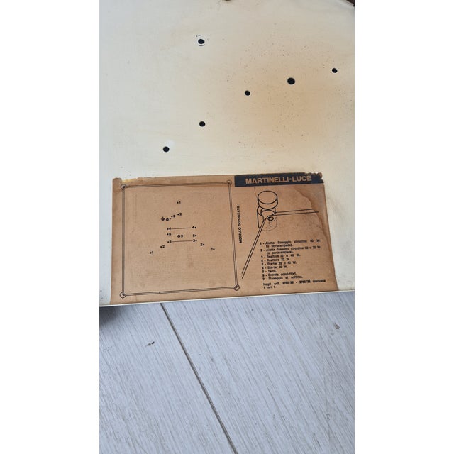 1960s Plastic Bolla Ceiling Light by Elio Martinelli for Martinelli Luce, 1960s For Sale - Image 5 of 14