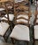 C. 1980 Guy Chaddock English Ladderback Chairs Set of 6 For Sale - Image 10 of 12