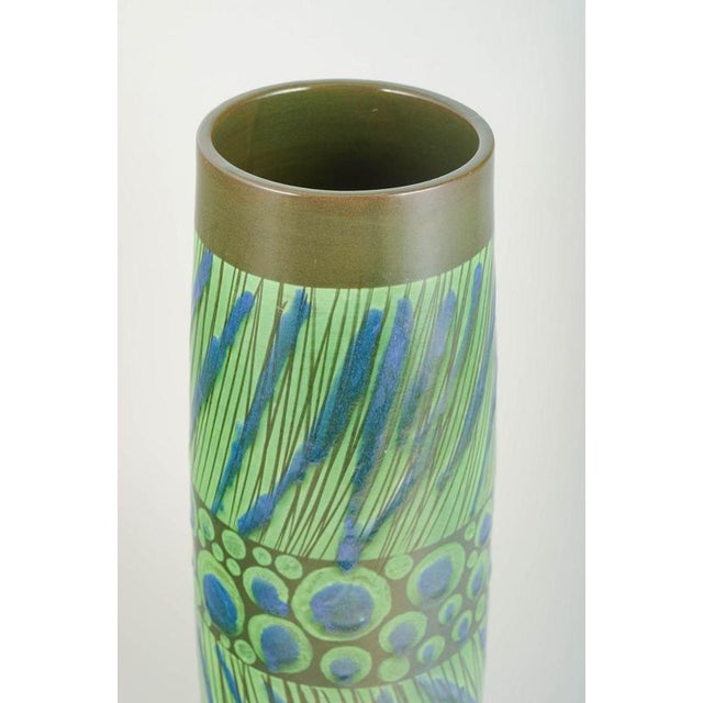 Göran Andersson for Upsala-Ekeby Monumental art pottery vase, 1960s. Rare and monumental ceramic vase by Göran Andersson...