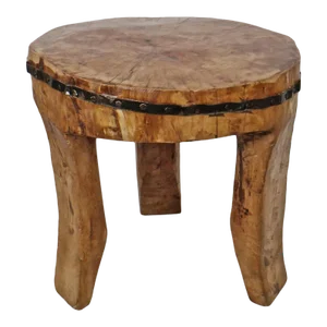 Vintage Naga Wood Stool