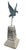 Bronze-Finished Cast Iron Flying Duck Statue on Cast Stone Pedestal For Sale In West Palm - Image 6 of 12