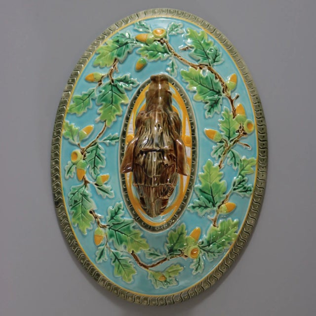 19th Century George Jones Majolica Wild Boar Game Pie Dish For Sale - Image 10 of 13