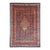 1930s Palace Size Persian Bibikibad in Deep Blue Plush Full Pile Rug 10.6 x 16.5 For Sale