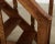 English Arts and Crafts Period Oak Library Step Staircase For Sale - Image 11 of 12