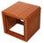 Mid Century Danish Modern Teak Cube Table Nest Att. To Kai Kristiansen for Vildberg Mobelfabrik Model 33 C. 1960's For Sale - Image 13 of 14