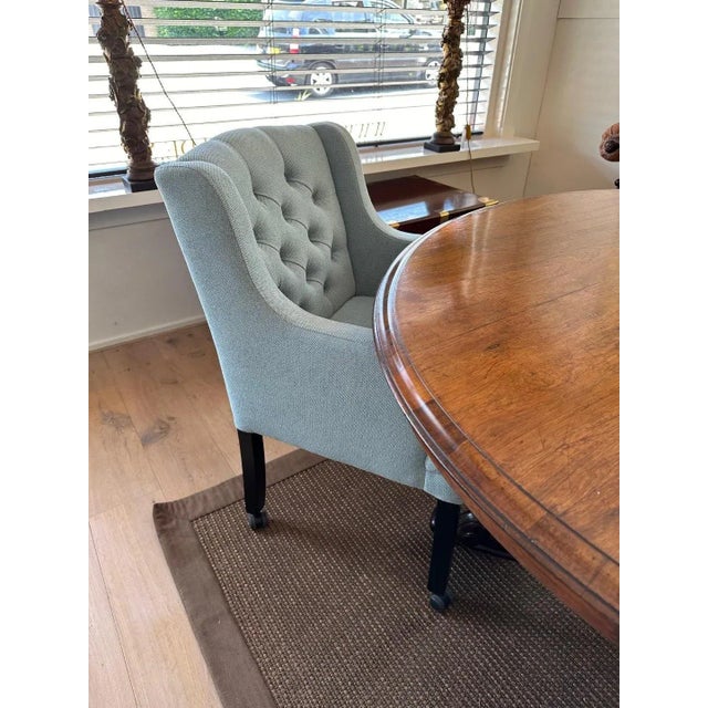 Antique Padouk Dining Table For Sale - Image 3 of 11