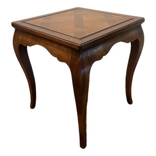 Mid 20th Century Heritage Henredon French Provincial Accent Side Table For Sale