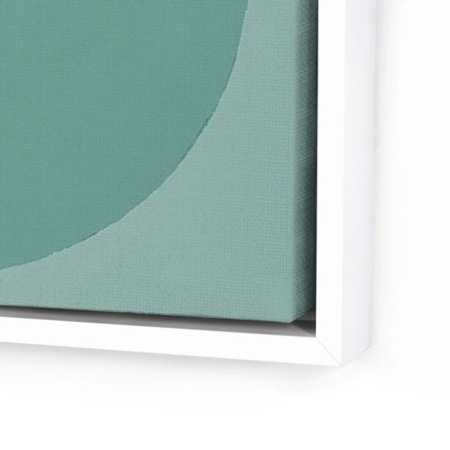 DESCRIPTION: Modern Cool Forevers, Set of 4 by Stephanie Henderson in White Frame, Medium Art Prints on Canvas...