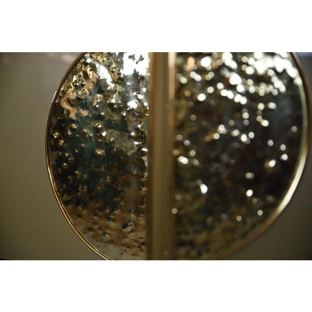 Not Yet Made - Made To Order Italian Birch Sideboard with Gold Murano Glass and Brass Handles from Justfurnituress SRL For Sale - Image 5 of 18