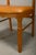 Razorblade Style Dining Chairs in Oak and Leather by Henning Kjærnulf, Denmark, 1960s, Set of 7 For Sale - Image 12 of 18