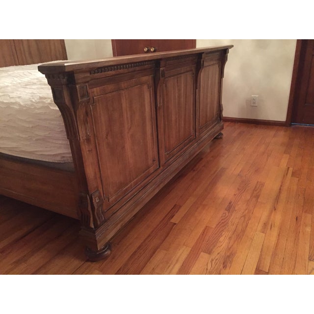 Restoration Hardware St. James Panel Bed & Footboard | Chairish