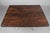 French Country Walnut Table With Iron Base For Sale - Image 9 of 9