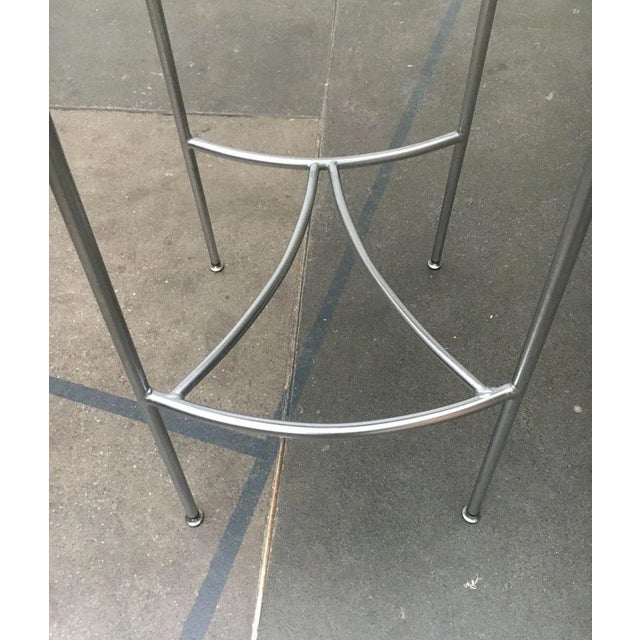 Danish Trinidad Bar Stools and Table by Nanna Ditzel for Fredericia, 1990s, Set of 4 For Sale - Image 16 of 18