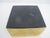 Paint Burmese Gold Leaf & Black Lacquer Geometric Flower Pattern Trinket Box With Lid For Sale - Image 7 of 9