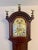Black Antique George III Mahogany 8-Day Long Case Clock For Sale - Image 8 of 10