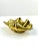 Deep folds and a rippled edge give this vintage brass seashell dish a sculptural profile. Use it to hold jewelry on a...
