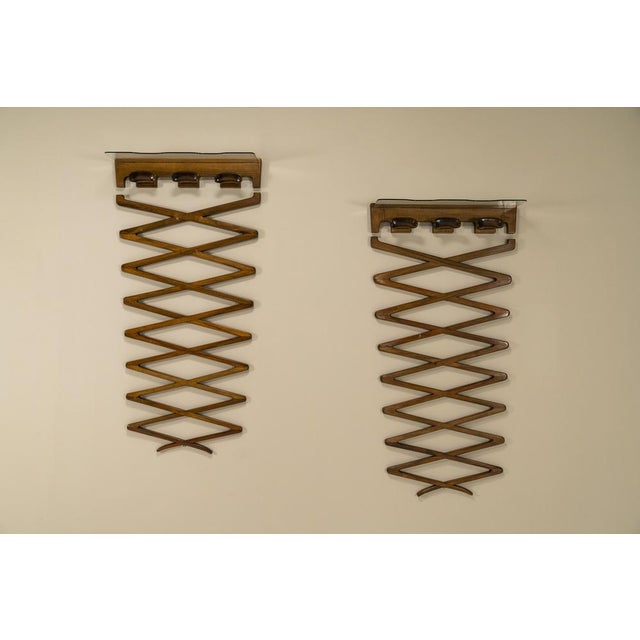 Coat Hangers by Osvaldo Borsani for Arredamenti Borsani Varedo, Italy, 1942, Set of 2 For Sale - Image 16 of 16