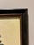 Pair of Vintage Chinoiserie Pheasant & Floral Botanical Prints in Black & Gold Frames For Sale In Charlotte - Image 6 of 9