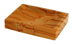 Brown Marble Soap Dish