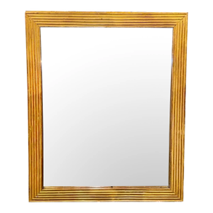 19th Century French Transitional Giltwood Mirror