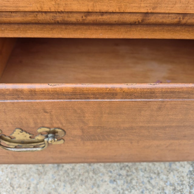 Mid-20th Century Signed Heywood Wakefield Maple 6-Drawer Dresser For Sale - Image 14 of 16