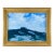 Galen J. Perrett 1949 American Marine Oil Painting, “She Crossed Our Bow” Period Frame For Sale